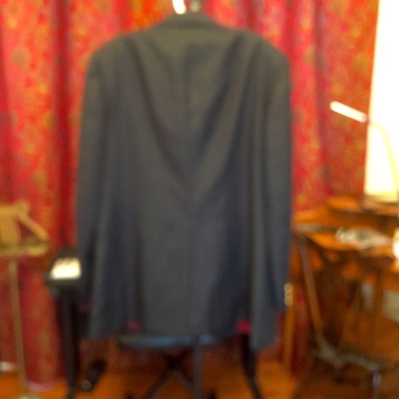 Hart Schaffner & Marx Sport Coat Black designed by Christian Dior - Picture 2 of 10